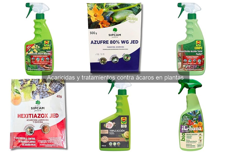 ** Beneficios y Desventajas de los Acaricidas en Cultivos