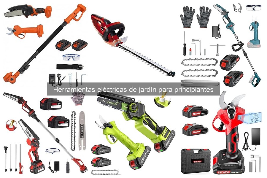Características clave para elegir una motosierra eléctrica