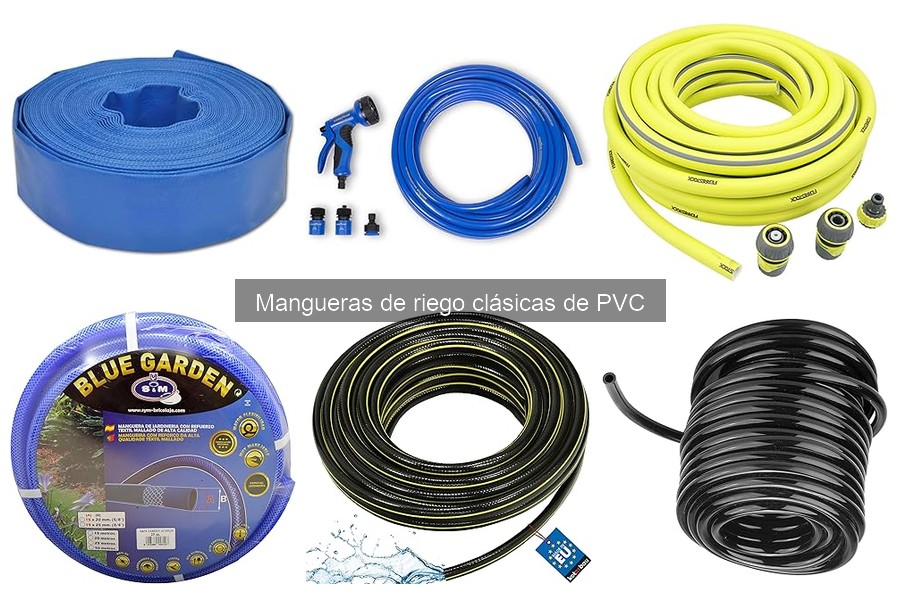 Características de mangueras de riego de PVC para balcones