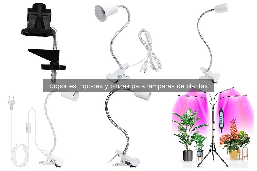 Características esenciales de soportes trípodes para lámparas de plantas