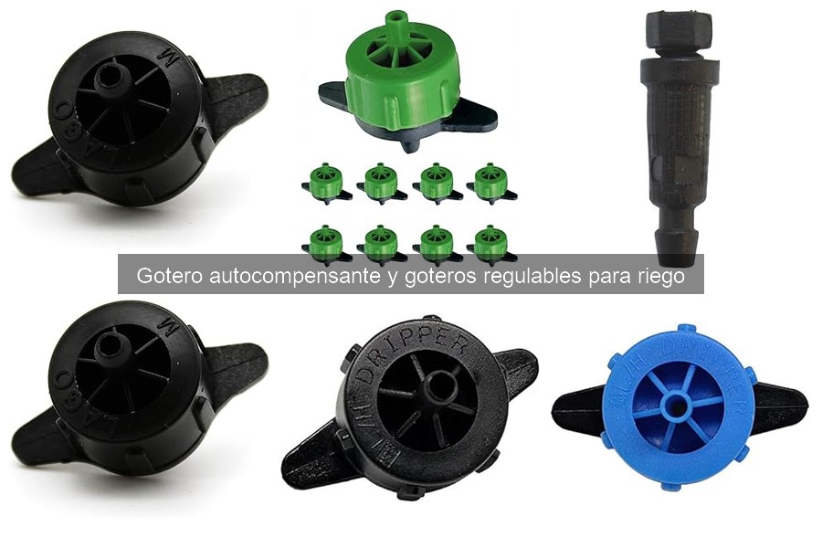 Caudal Ideal de Goteros Regulables para Tu Jardín