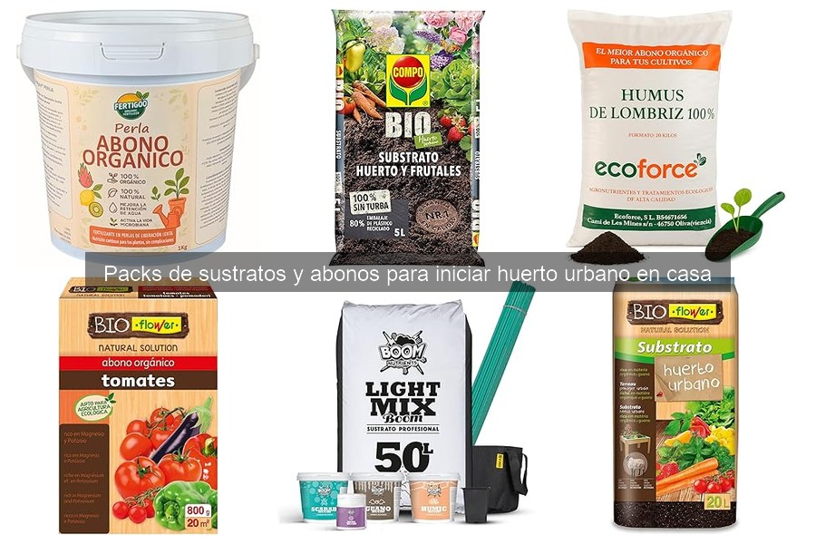 Cómo almacenar sustratos y abonos para tu huerto urbano