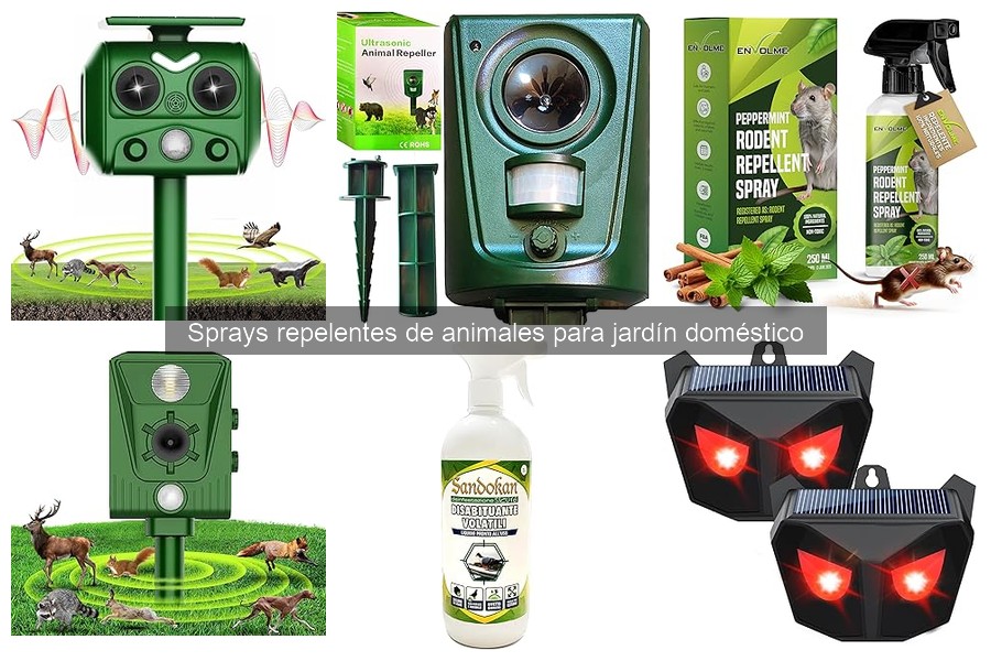 Cómo aplicar sprays repelentes de animales en tu jardín