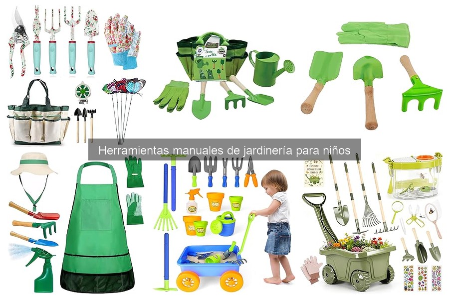 Cómo cuidar las herramientas de jardinería para niños