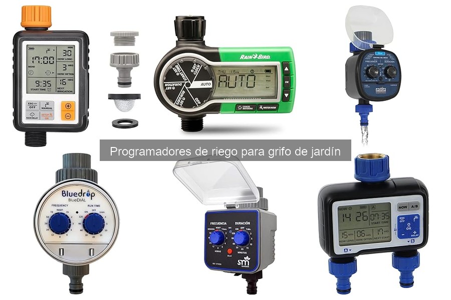 Cómo cuidar tu programador de riego para jardín