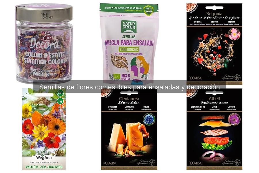 Cómo cultivar semillas de flores comestibles en casa