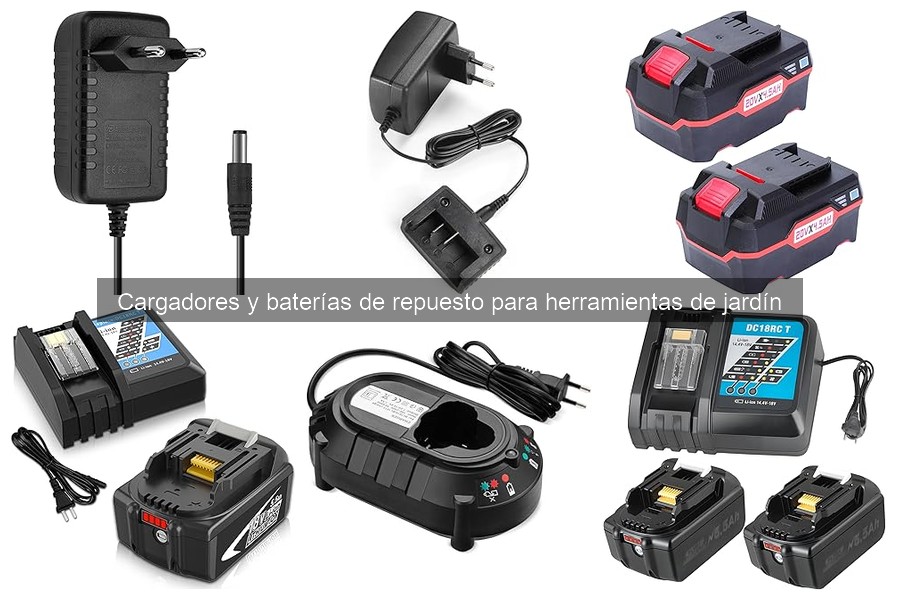 Cómo elegir el cargador adecuado para herramientas de jardín