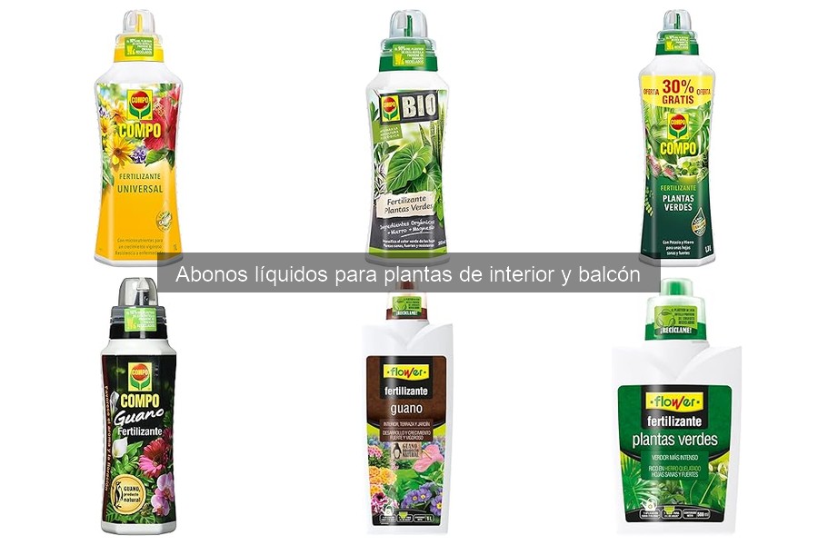 Cómo elegir el mejor abono líquido para tus plantas