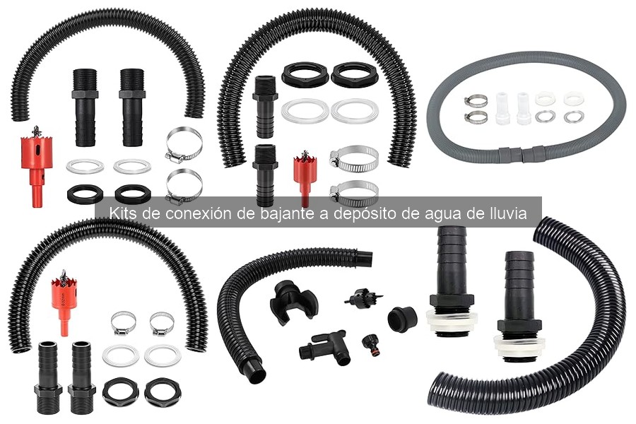Cómo elegir el mejor kit de conexión de bajante a depósito de agua