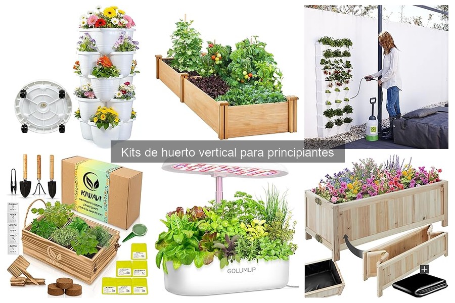 Cómo elegir el mejor kit de huerto vertical para principiantes