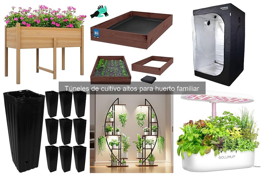 Cómo elegir el mejor túnel de cultivo alto para tu huerto