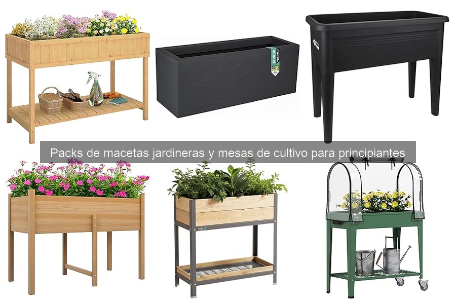 Cómo elegir el pack de macetas jardineras ideal