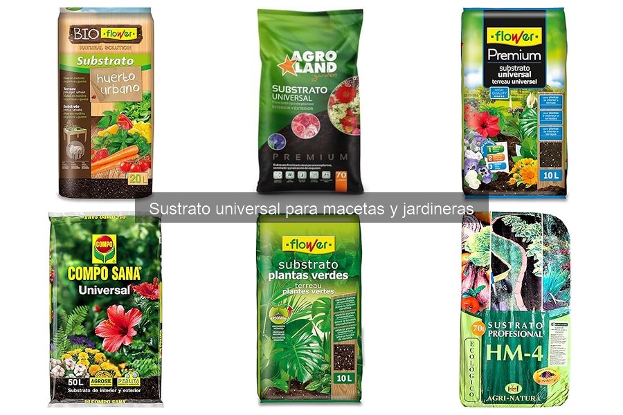 ** Cómo elegir el sustrato ideal para macetas y jardineras