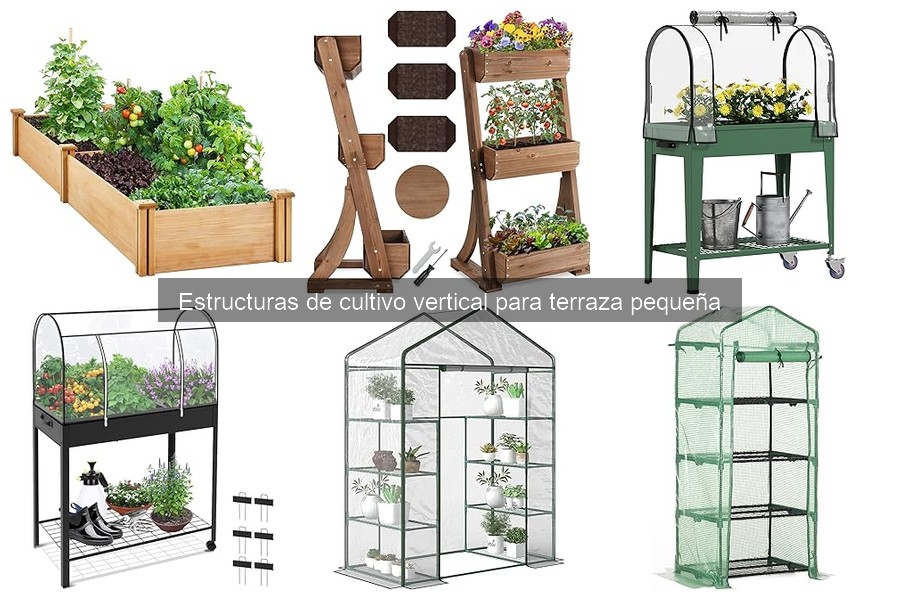 ** Cómo Elegir la Mejor Estructura de Cultivo Vertical para tu Terraza