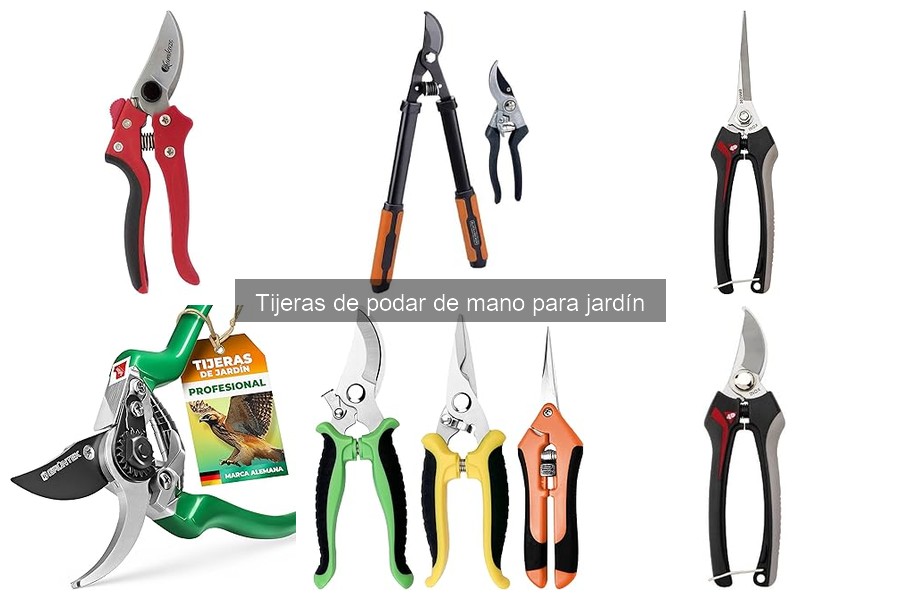 Cómo elegir las mejores tijeras de podar de mano para el jardín
