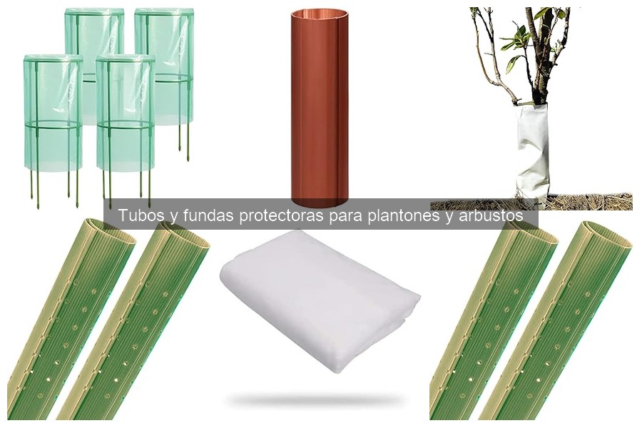 Cómo hacer tubos protectores caseros para plantas