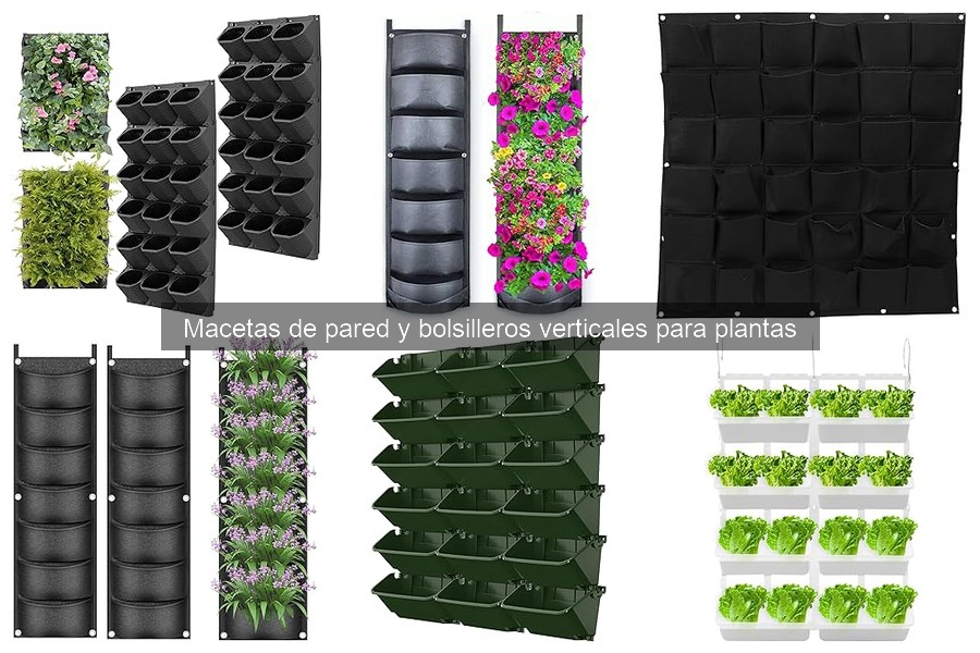 Cómo instalar bolsilleros verticales para plantas fácilmente