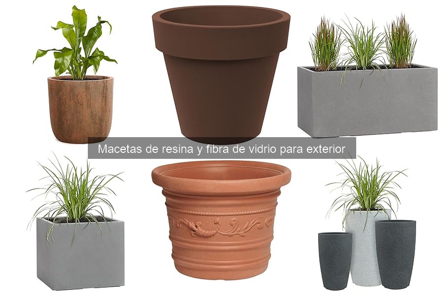 Cómo instalar macetas de resina y fibra de vidrio correctamente