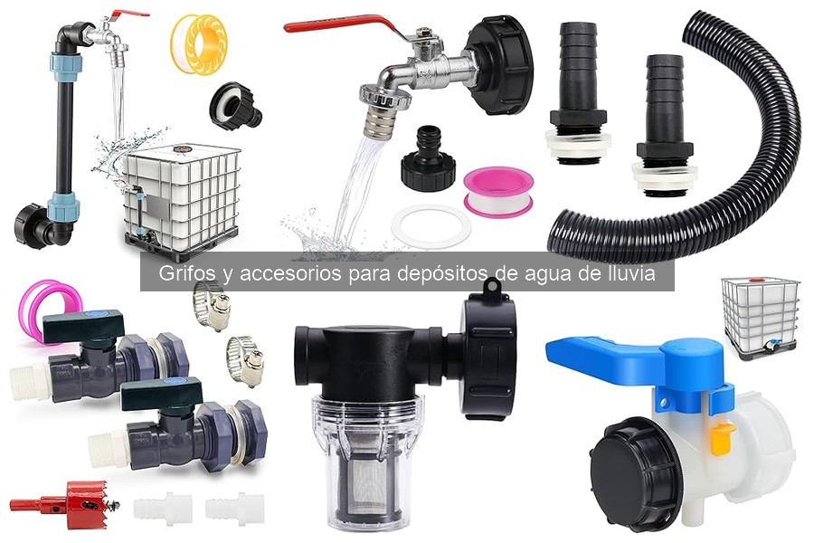 Cómo instalar un grifo en un depósito de agua de lluvia
