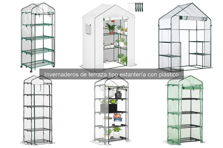 Cómo instalar un invernadero de terraza tipo estantería