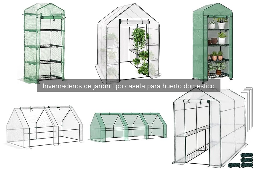 Cómo instalar un invernadero tipo caseta en casa