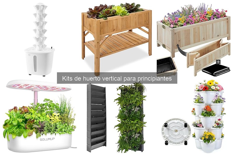 Cómo instalar un kit de huerto vertical fácilmente