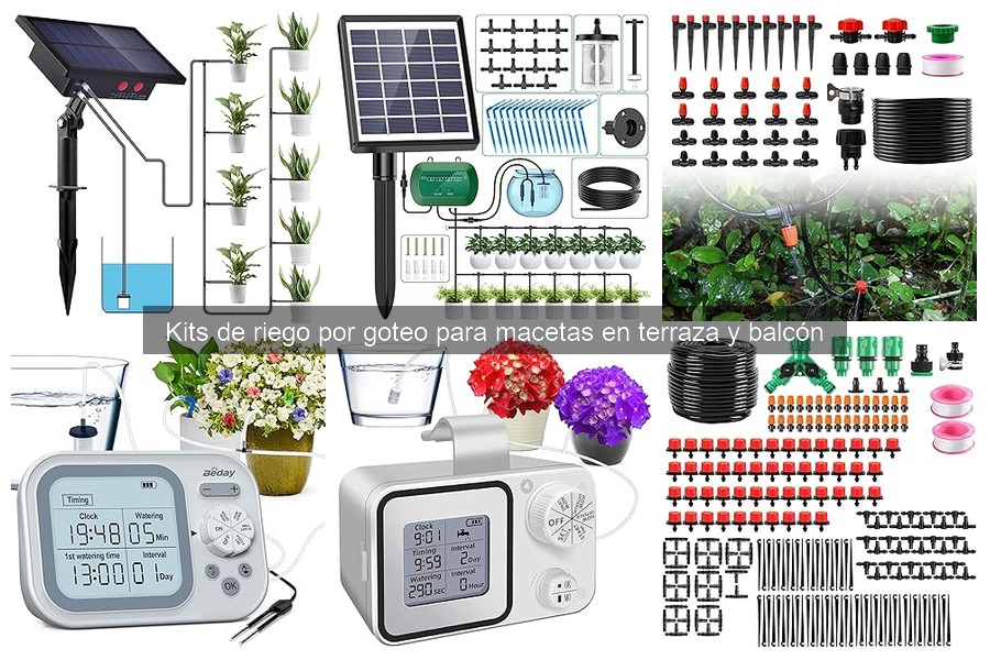 Cómo Instalar un Kit de Riego por Goteo en Balcón o Terraza