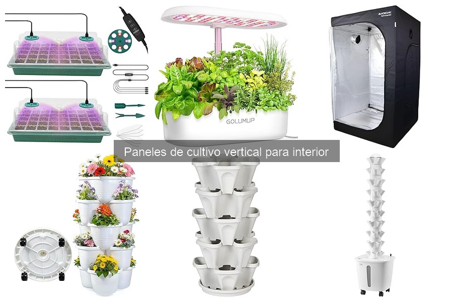 Cómo instalar un panel de cultivo vertical en casa