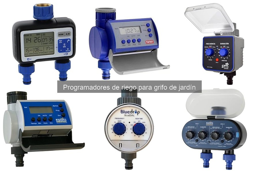 Cómo instalar un programador de riego en grifo de jardín