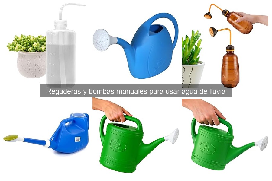 Cómo instalar una bomba manual para agua de lluvia
