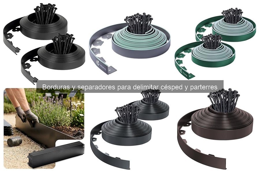 Cómo las borduras afectan el crecimiento del césped y plantas