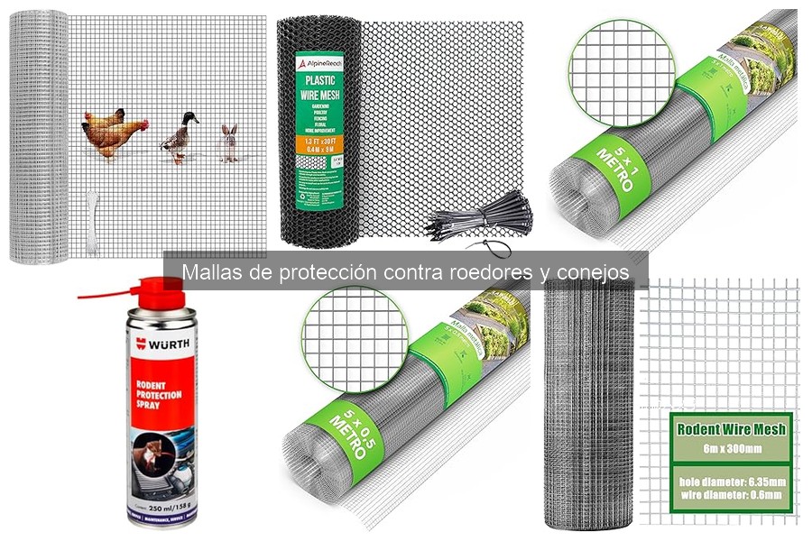 Cómo mantener mallas de protección contra roedores en buen estado