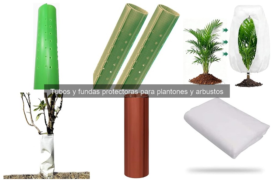 Cómo mantener tubos y fundas protectoras para plantas
