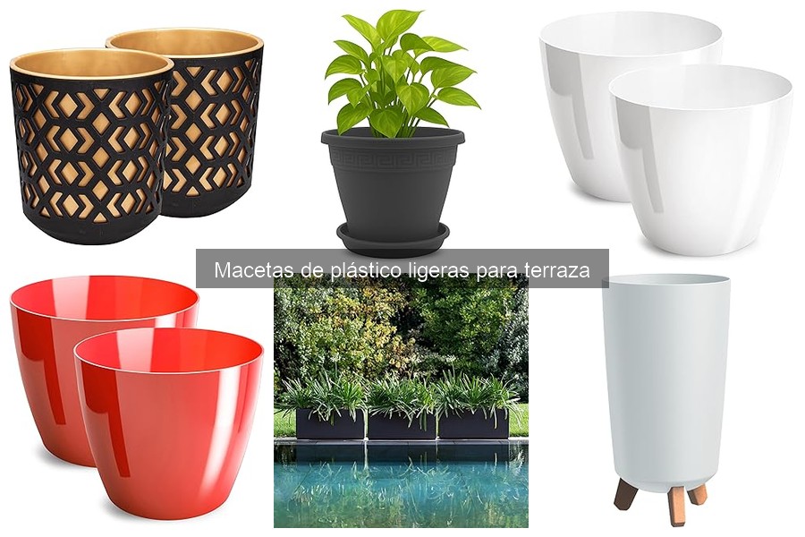 Cómo mantener tus macetas de plástico ligeras en perfecto estado