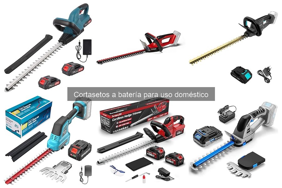 Cómo recargar la batería de cortasetos eficazmente