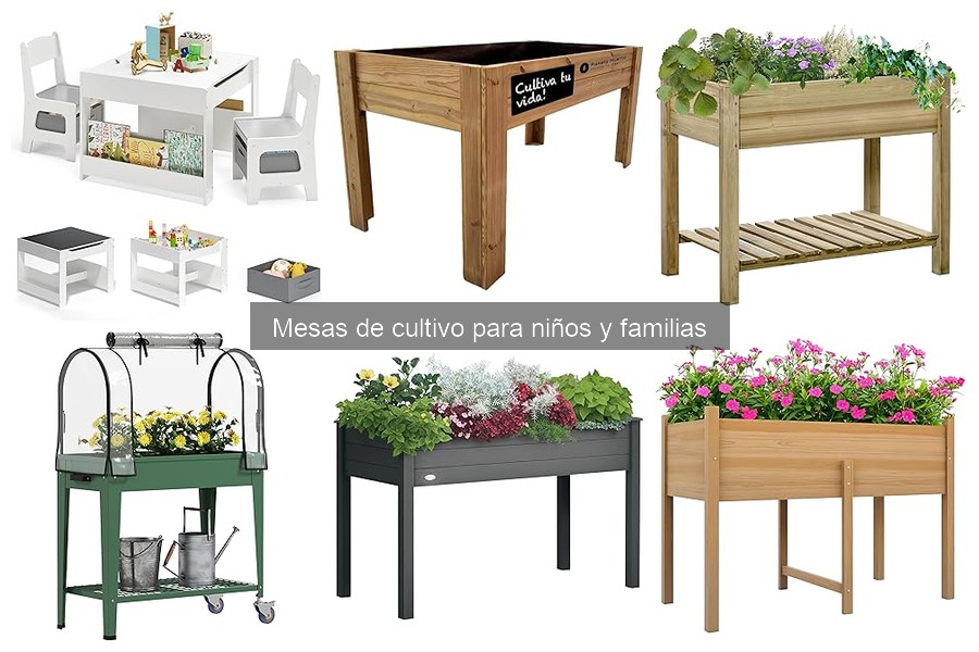 Cómo seleccionar la mejor mesa de cultivo para niños