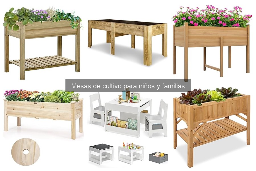Cómo usar mesas de cultivo con niños: guía práctica