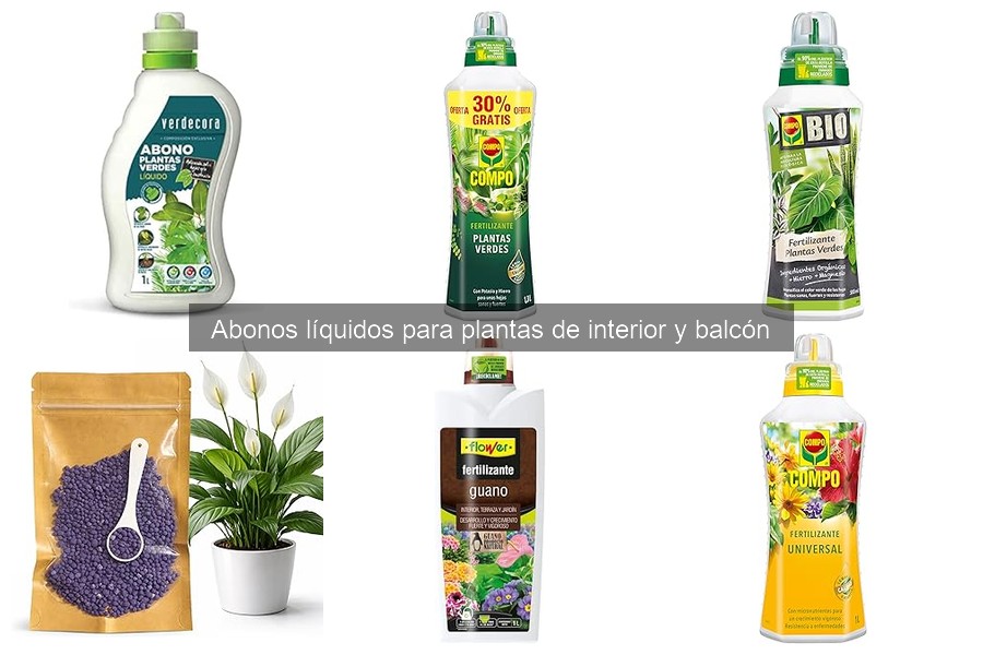 Cómo utilizar abonos líquidos para plantas correctamente