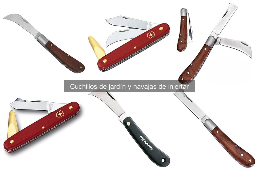Cómo utilizar correctamente un cuchillo de jardín
