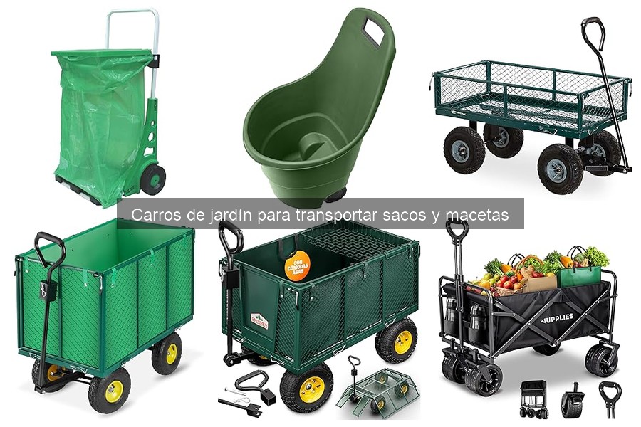 Cómo utilizar un carro de jardín de manera eficiente