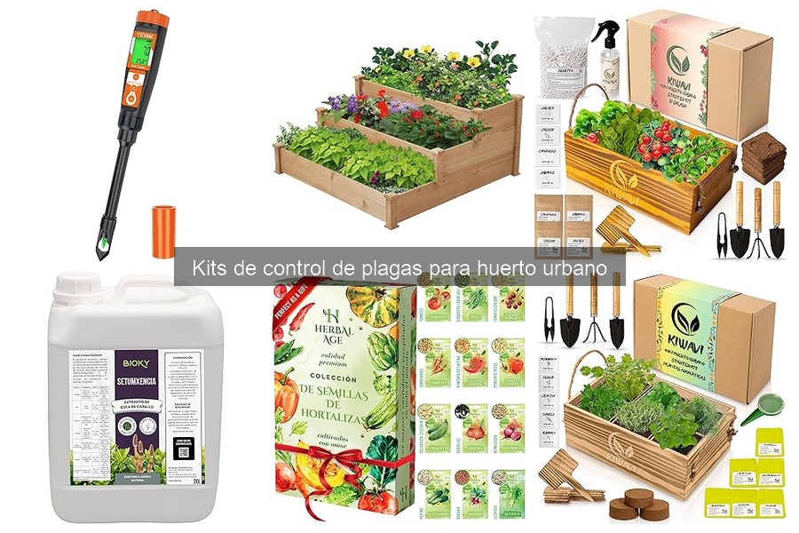 Cómo utilizar un kit de control de plagas en tu huerto urbano