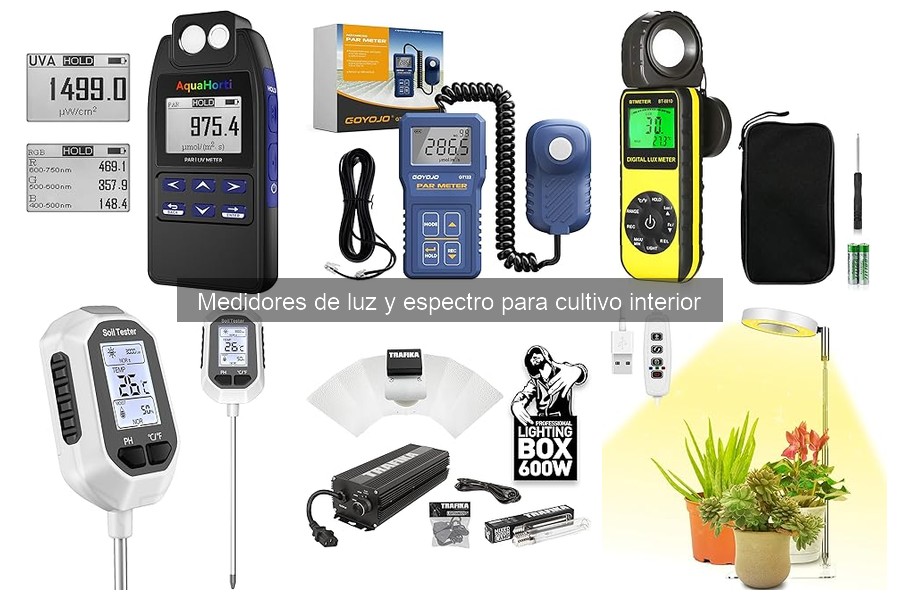 Cómo utilizar un medidor de luz en el cultivo interior
