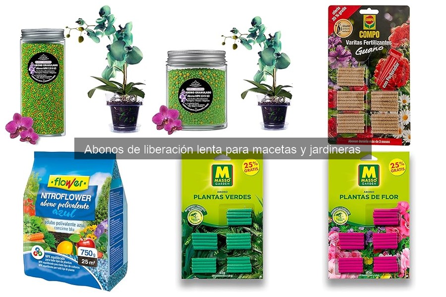 Comparativa: Abonos de Liberación Lenta vs. Líquidos