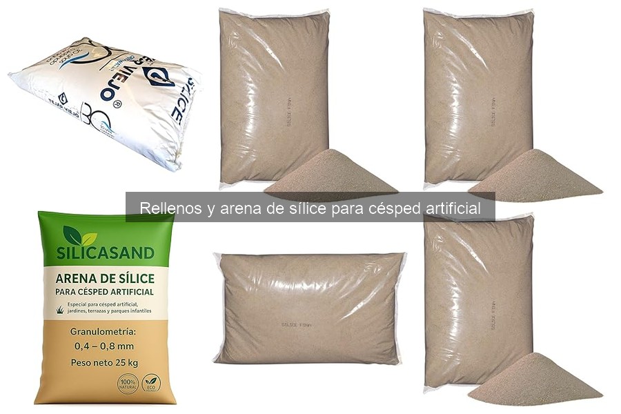 Comparativa: Arena de Sílice vs Otros Rellenos para Césped