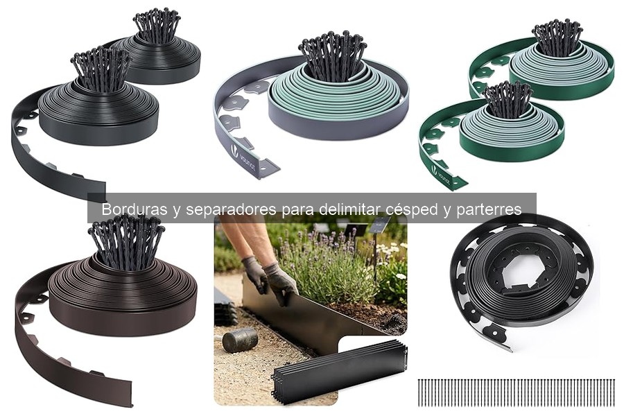 Comparativa: Borduras de Plástico vs. Metal para Jardines