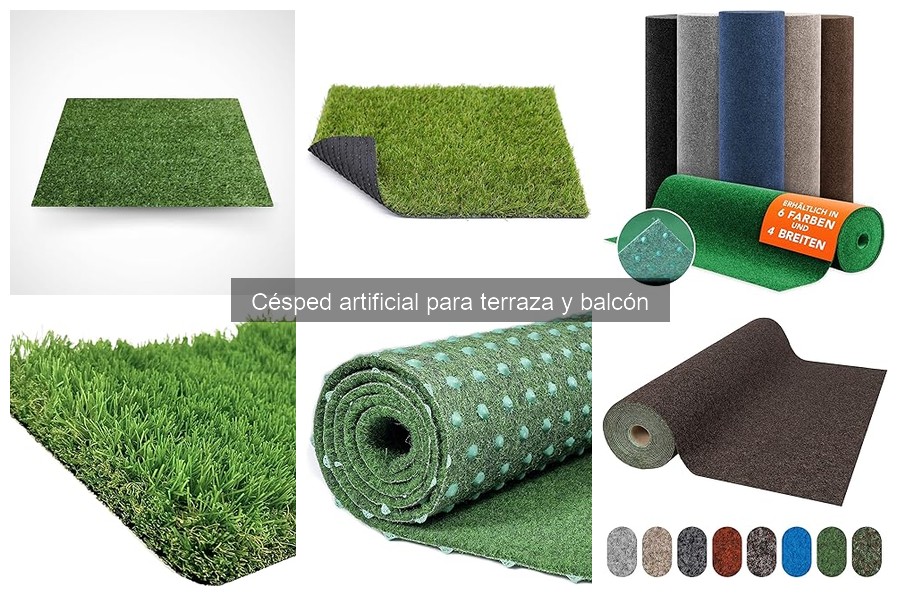 Comparativa: Césped artificial vs. natural para terraza y balcón
