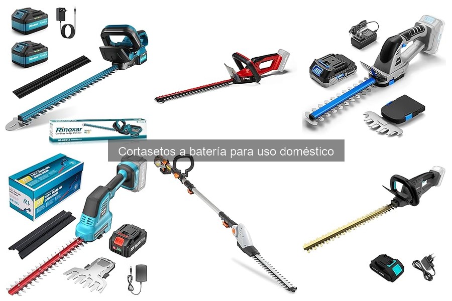 Comparativa: Cortasetos a batería vs. eléctricos para jardinería