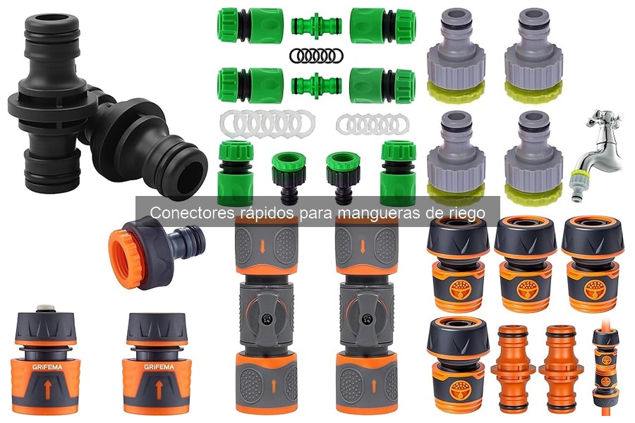 Comparativa de Conectores Rápidos para Mangueras de Riego