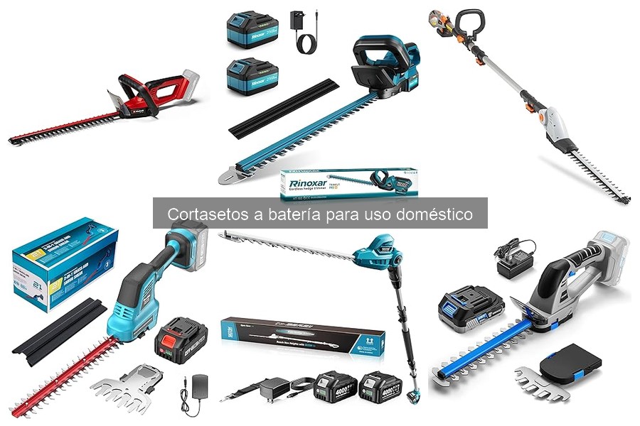 Comparativa de Cortasetos a Batería: Mejores Marcas y Precios