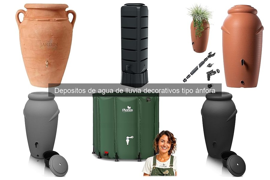 Comparativa de depósitos de agua de lluvia: ánforas vs. otros tipos